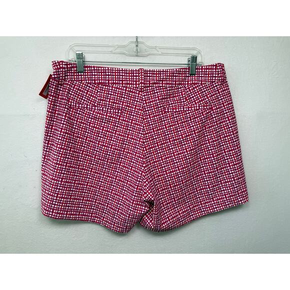 SPANX Sunshine Shorts, Pink Hibiscus Gingham, Size XL - NEW! - Picture 2 of 6
